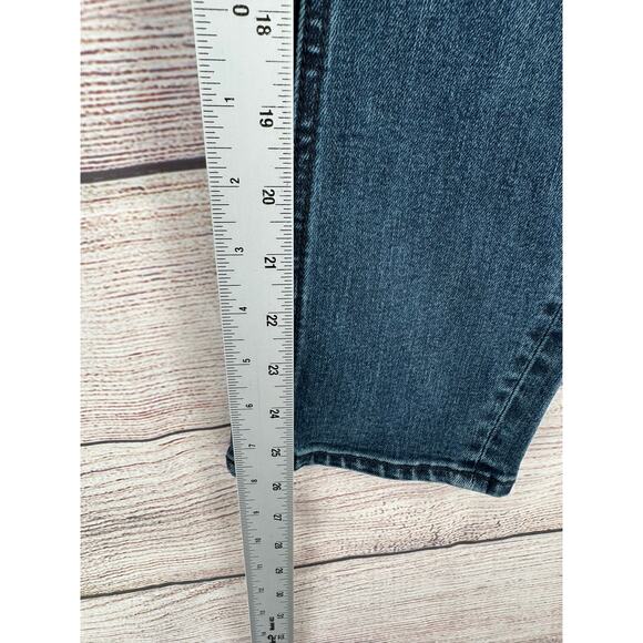 prAna Buxton Slim Boyrfriend Jeans Womens 4/27 Blue Dark Wash Denim - Picture 7 of 10